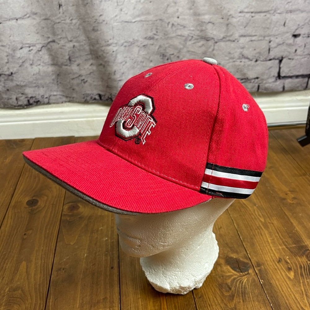 Donegal bay Ohio state university buckeyes red adjustable baseball cap